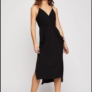 BCBGeneration Surplus Midi Dress / Size Small NAVY